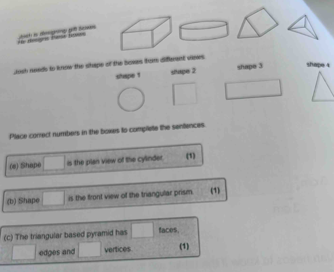 Solved: Jash is designing git boxes He designs these boxes Jash needs ...