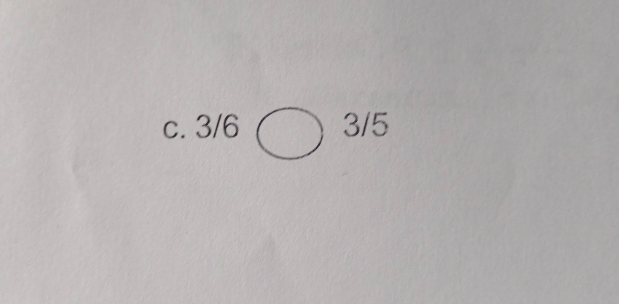 3/6bigcirc 3/5