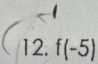 f(-5)