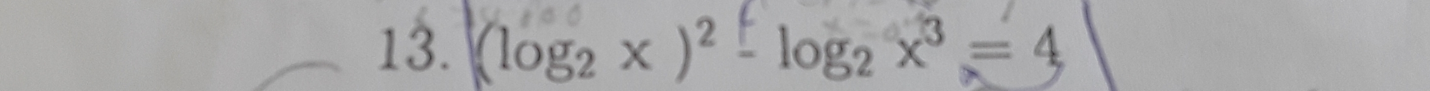 (log₂ x)² ± log₂ x³ = 4