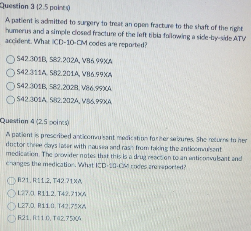 Solved: A patient is admitted to surgery to treat an open fracture to ...