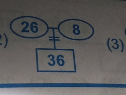 26 8
) = (3)
36