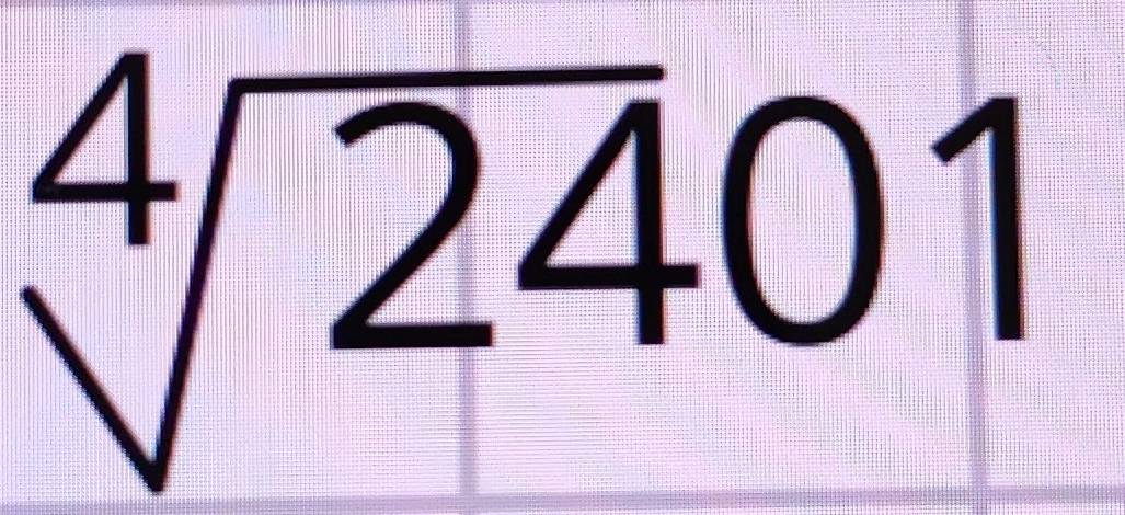 Resuelto:sqrt[4](24)01