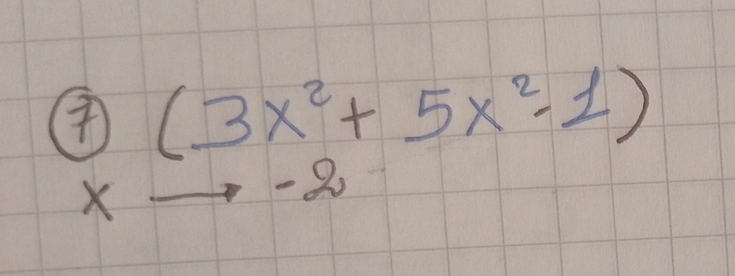 X (3x^2+5x^2-1)