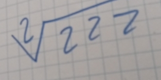 sqrt[2](222)