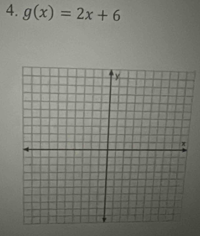 g(x)=2x+6
N