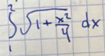 ∈t^2sqrt(1+frac x^2)4dx