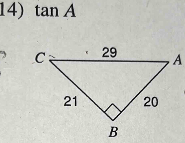 tan A