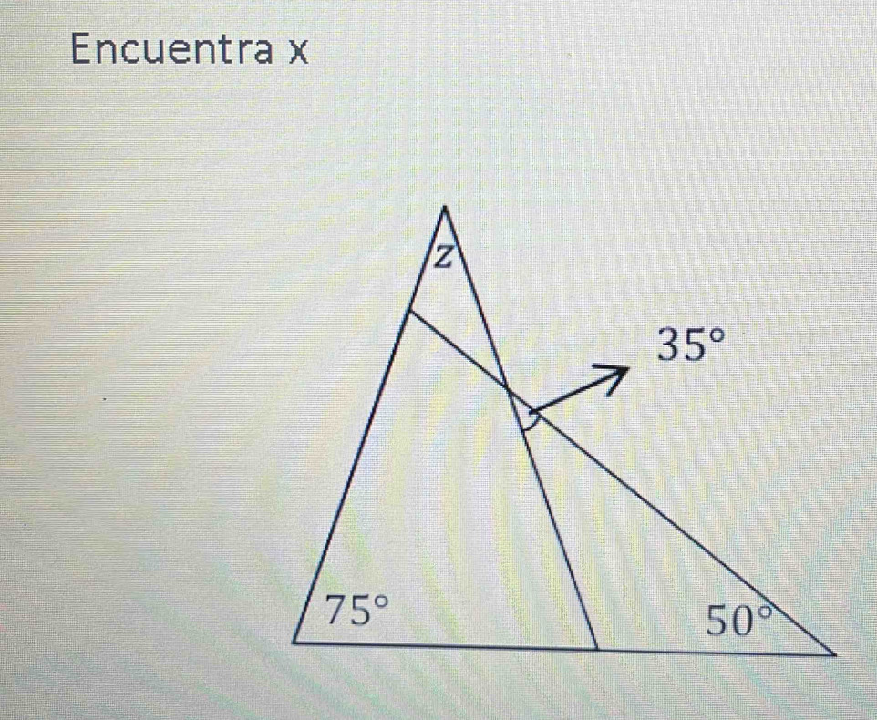 Encuentra x