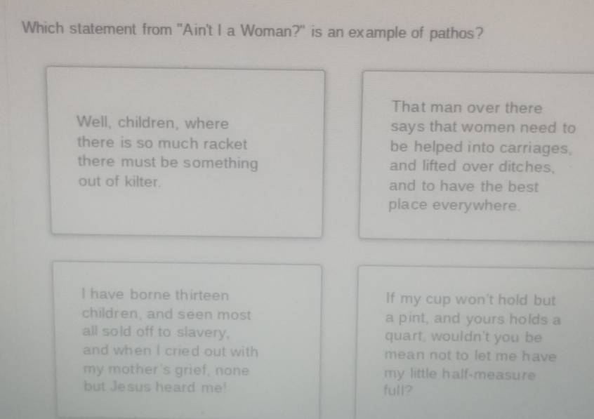 Solved: Which statement from 