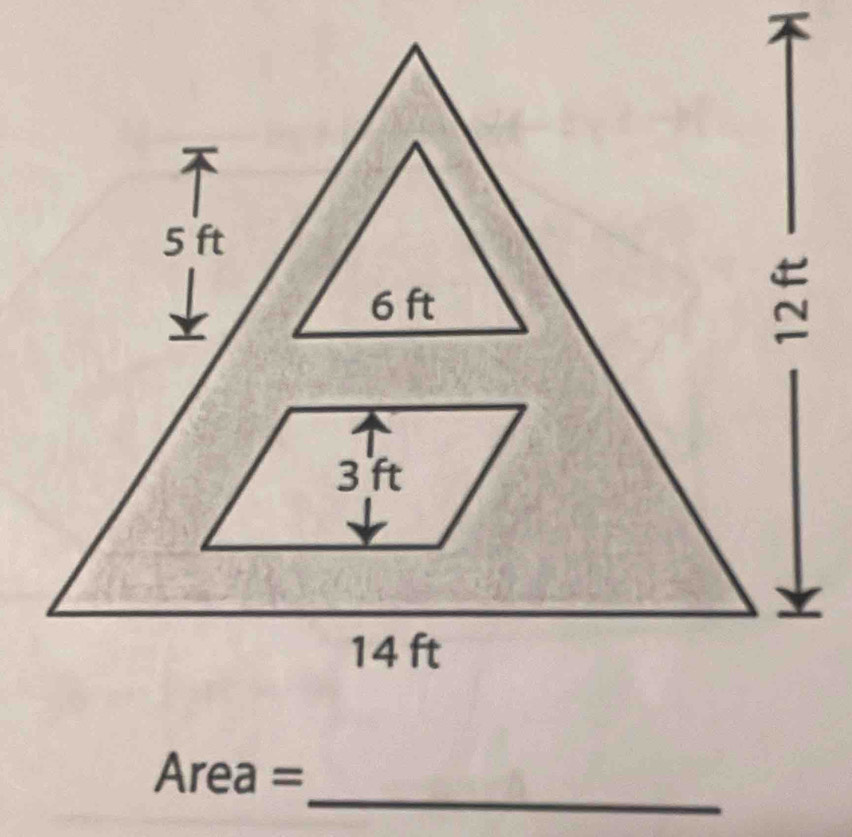 5 ft
_
Area =