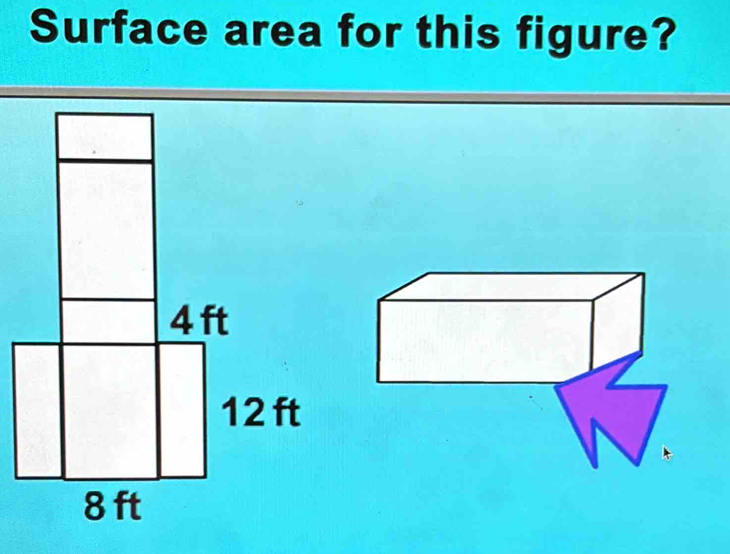 Surface area for this figure?