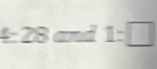 4:28and1:□