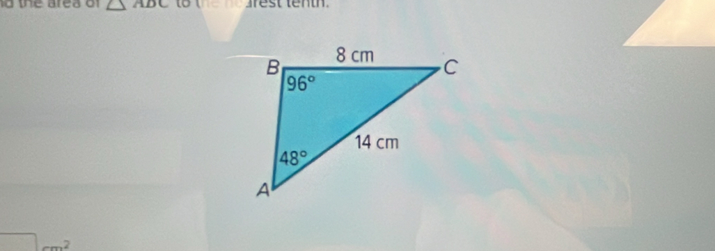 △ ADC to   arest tenth