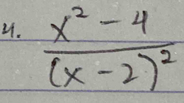 frac x^2-4(x-2)^2