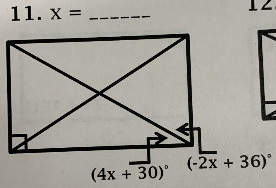 X= _
12