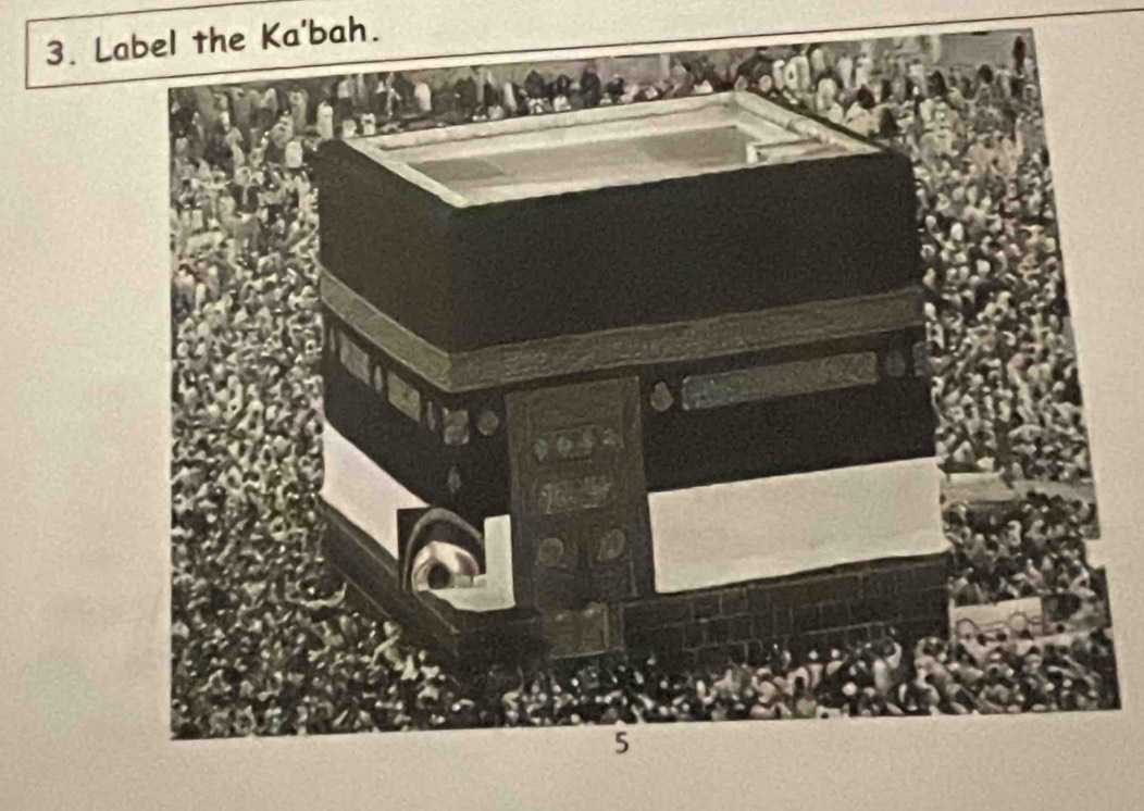 Lthe Ka'bah.