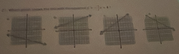 C=- 1/5 x+4 ?