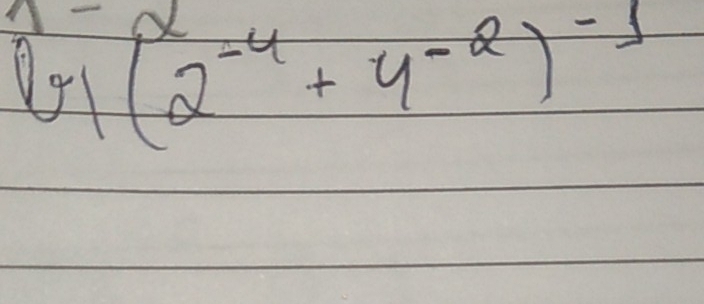 6)(2^(-4)+4^(-2))^-1