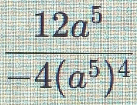 frac 12a^54(a^5)^4