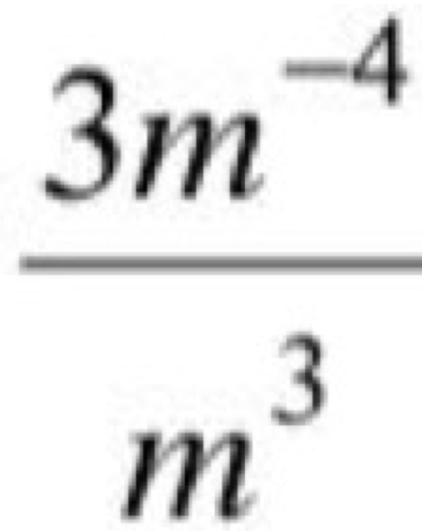  (3m^(-4))/m^3 