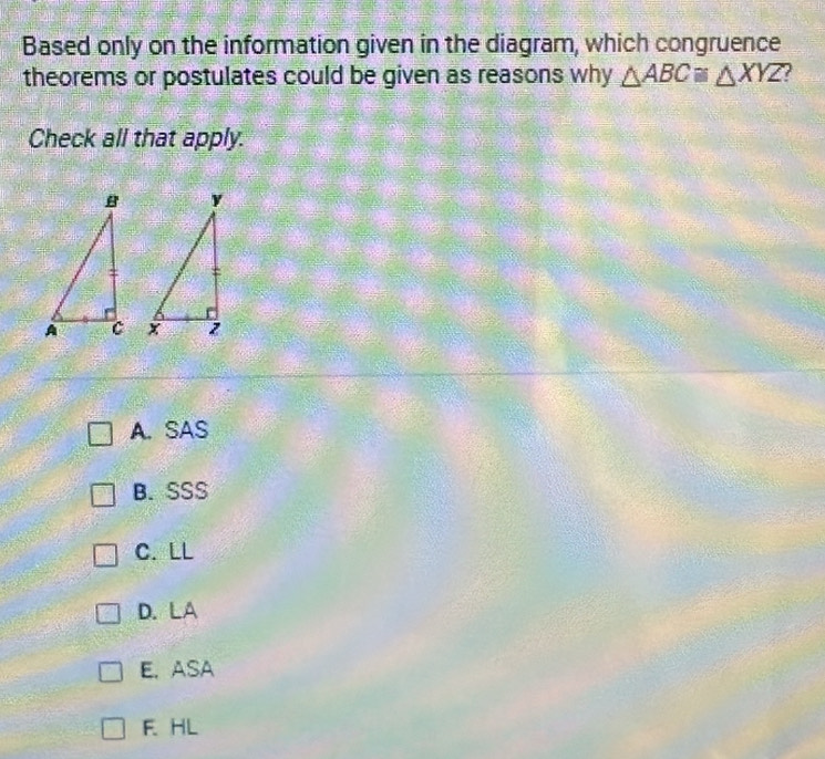 Solved: Based only on the information given in the diagram, which ...