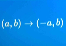 (a,b)to (-a,b)