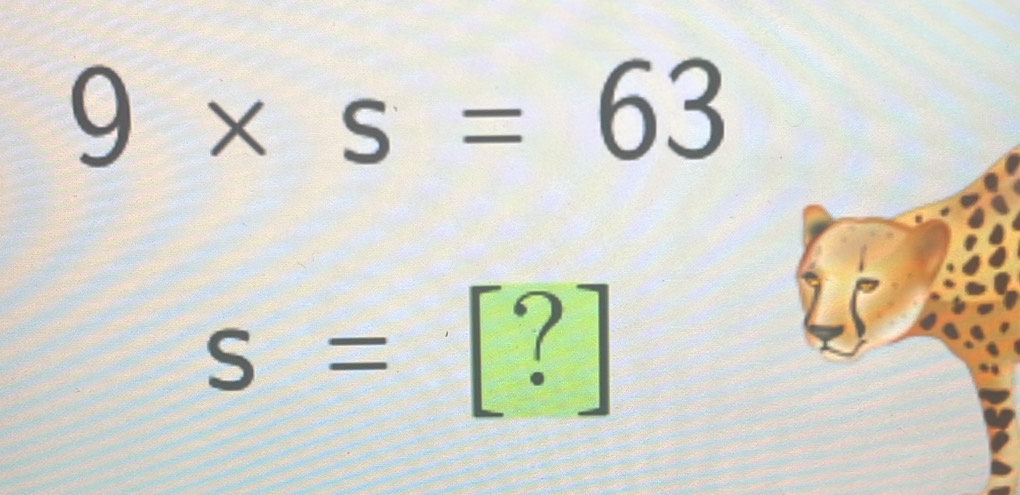 9* s=63
s=[?]