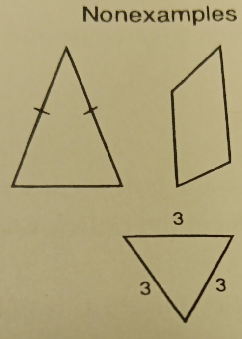 Nonexamples