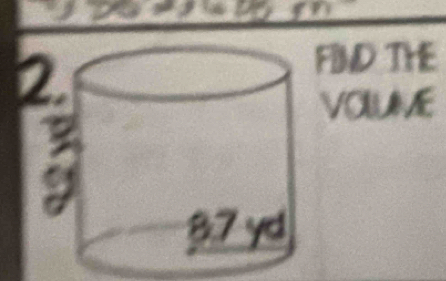 FIND THE 
VOLUME