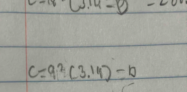 c-18(3.4-9-)-20
C=9^2(3.14)-b