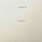 Label B
Label C