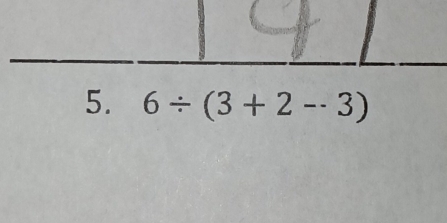 6/ (3+2-· 3)