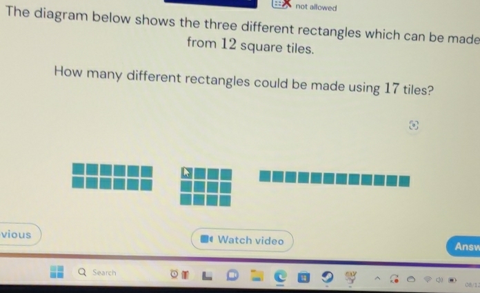 Solved: not allowed The diagram below shows the three different ...