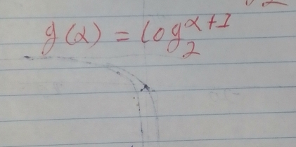 g(x)=log _2^(x+1)