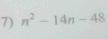 n^2-14n-48