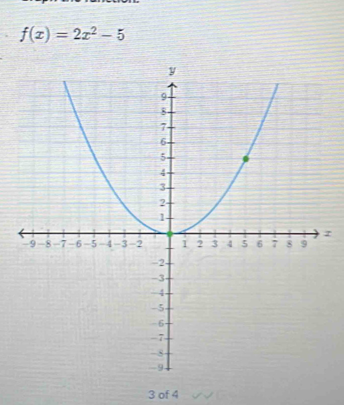 f(x)=2x^2-5
r
3 of 4