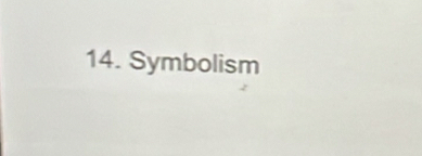 Symbolism