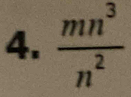  mn^3/n^2 