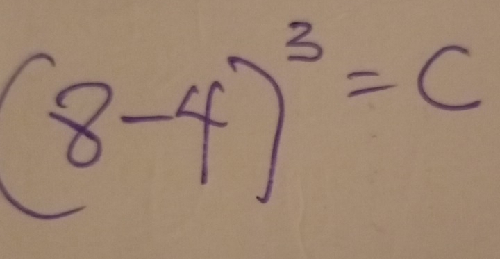 (8-4)^3=c