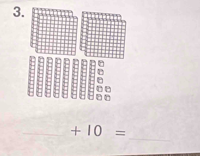 3 
_ 
_ +10=