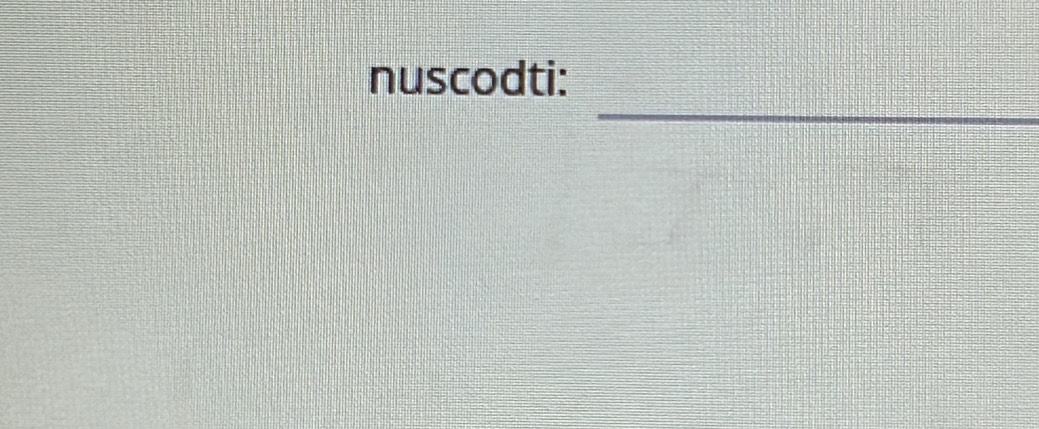 nuscodti: 
_