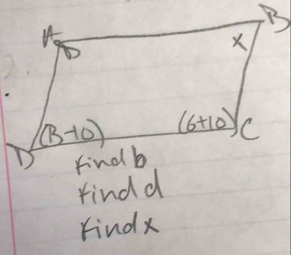 find d
Findx