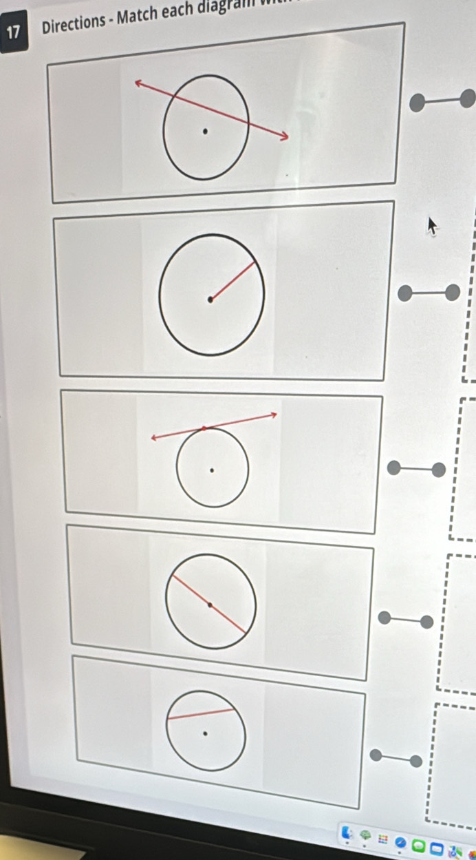 Directions - Match each diagran