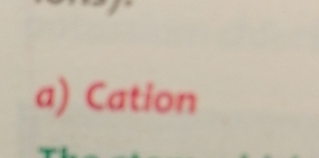 Cation