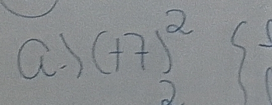 a (+7)^2 frac 