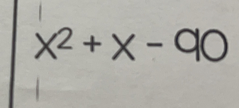 x^2+x-90