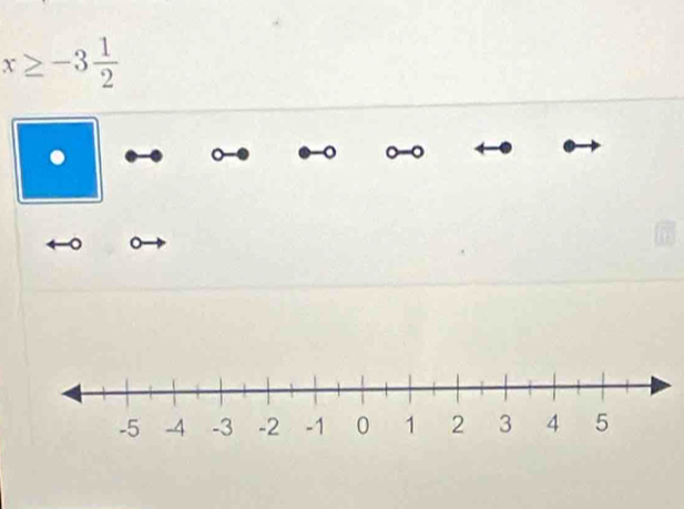 x≥ -3 1/2 
) a 
. 
。