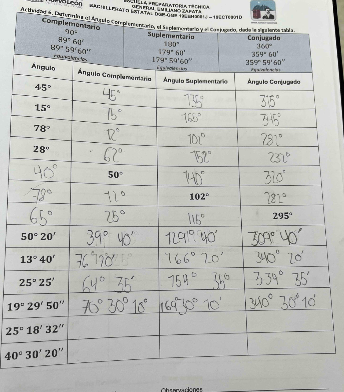 ESCUELA PREPARATORIA TÉCNICA
GENERAL EMILIANO ZAPATA
SHEVOLEÓN BACHILLERATO ESTATAL DGE-GGE 19EBH0001J - 19ECT0001D
Actividad 6. Determina el Án
Observaciones
_