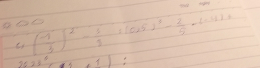 ( (-1)/3 )^2- 3/8 :(0,5)^3- 2/5 · (-4)+
223° 11:11: